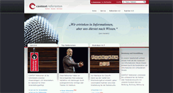 Desktop Screenshot of context-referenten.de